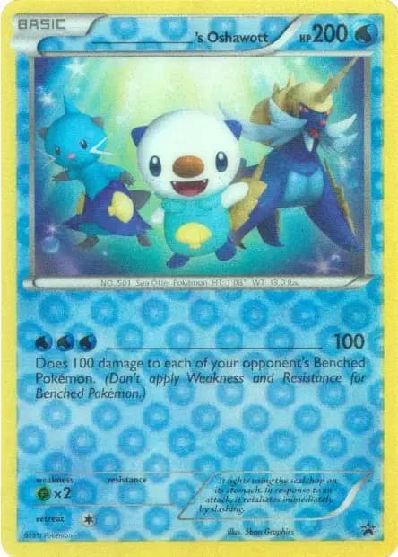 _____'s Oshawott #id-7f197d0569 — Black & White Promos