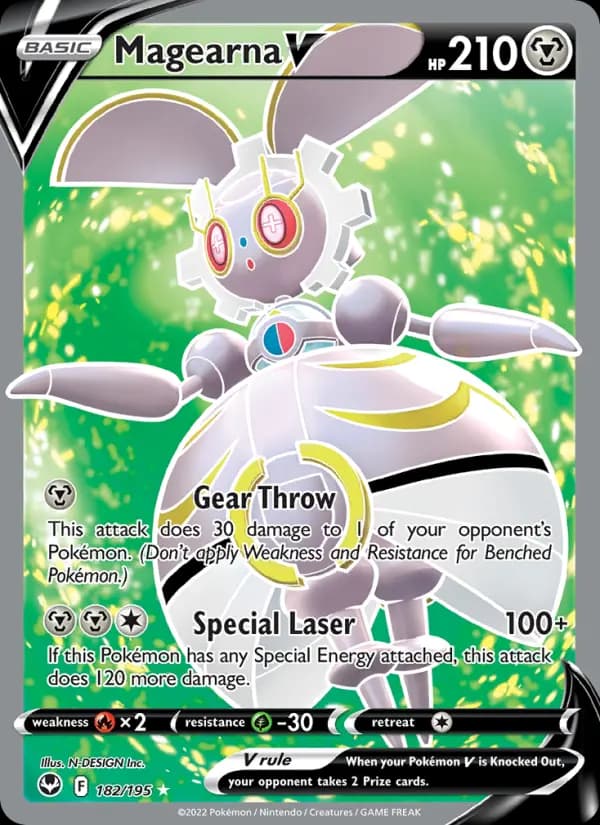 Magearna V #182 — Silver Tempest