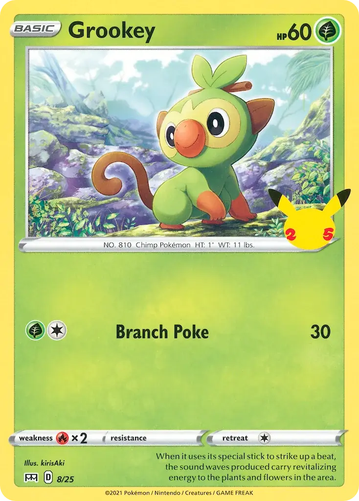 Carte Pokémon Ouistempo #8 — 2021 Promo McDonald's