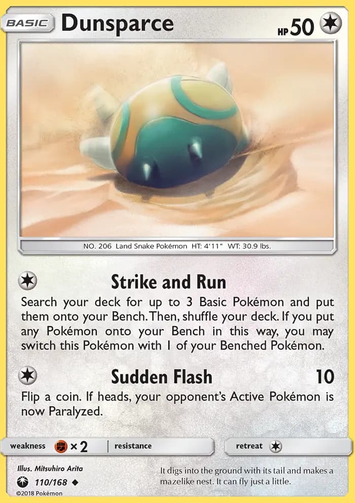 Dunsparce #110 — Celestial Storm