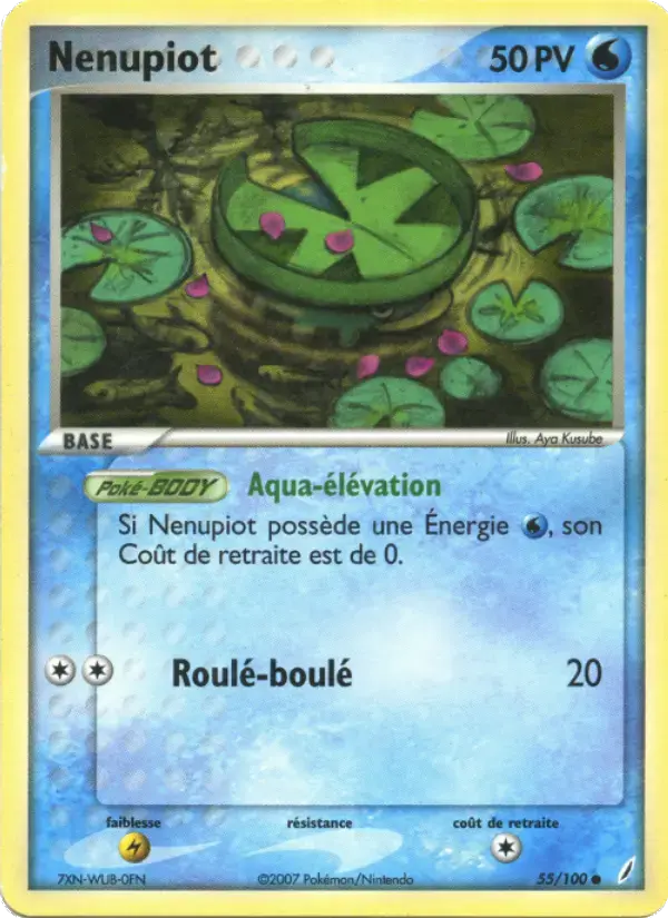 Carte Pokémon Nenupiot #55 — Gardiens de Cristal