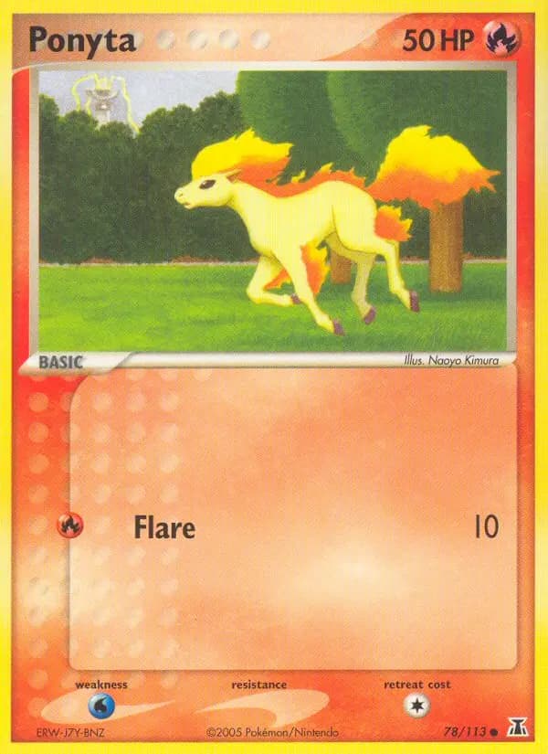 Ponyta #78 — Delta Species