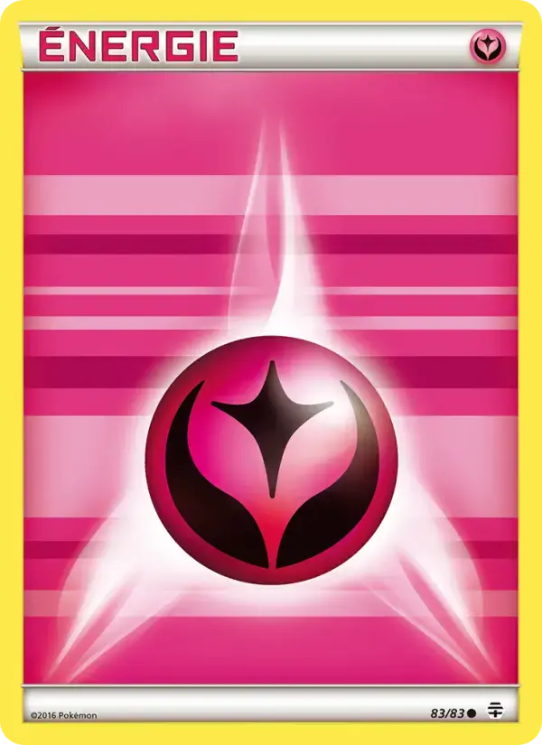 Carte Pokémon Énergie Fairy de base #83 — Générations