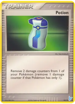 Carte Pokémon Potion #10 — Kit du Dresseur EX 2 (Négapi)