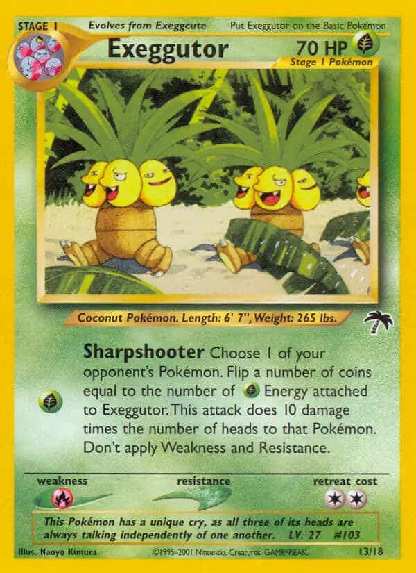 Exeggutor #13 — Southern Islands