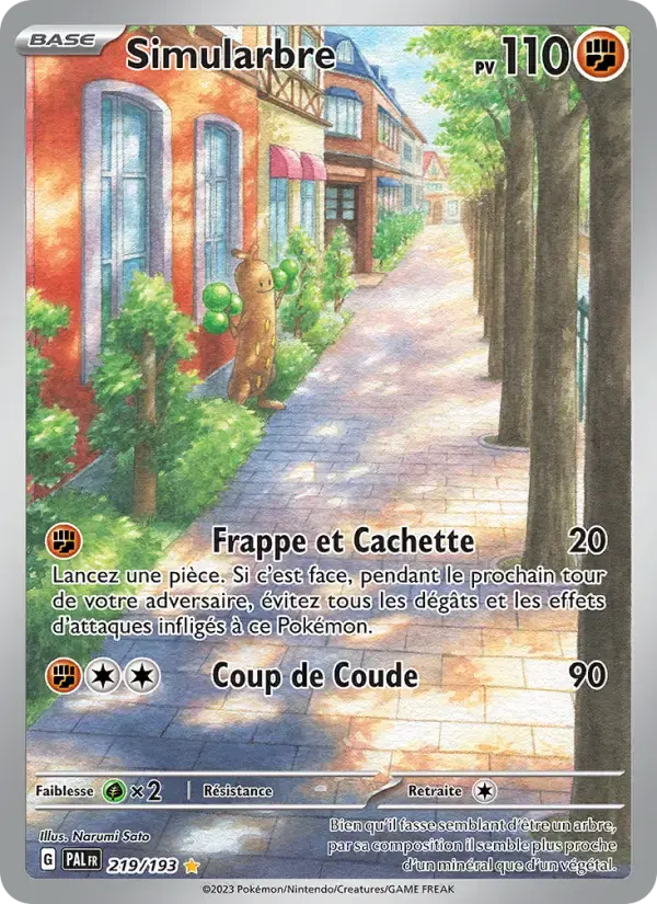 Carte Pokémon Simularbre #219 — Évolutions à Paldea