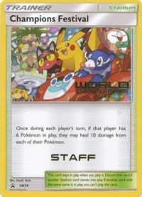 Carte Pokémon Festival des Champions #SM78 — Promos Soleil et Lune