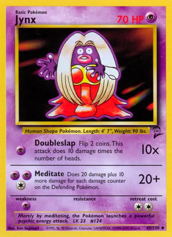 Jynx #45 — Base Set 2