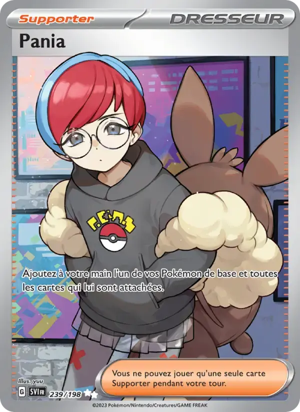 Carte Pokémon Pania #239 — Écarlate et Violet