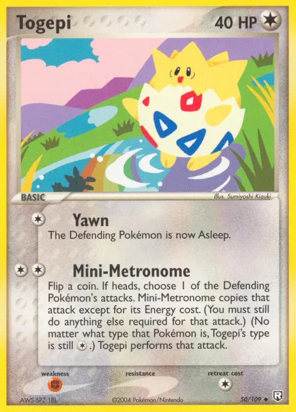 Togepi #50 — EX Team Rocket Returns