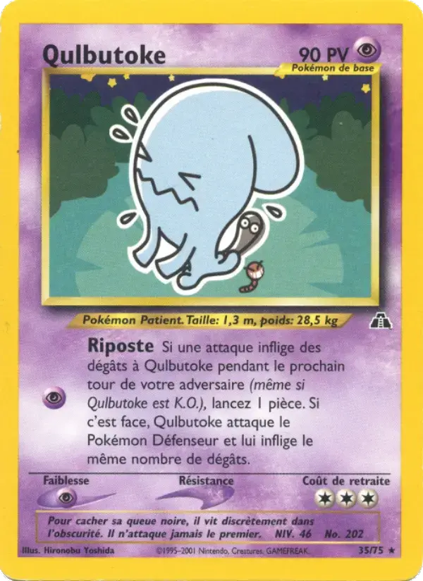 Carte Pokémon Qulbutoke #35 — Neo Discovery