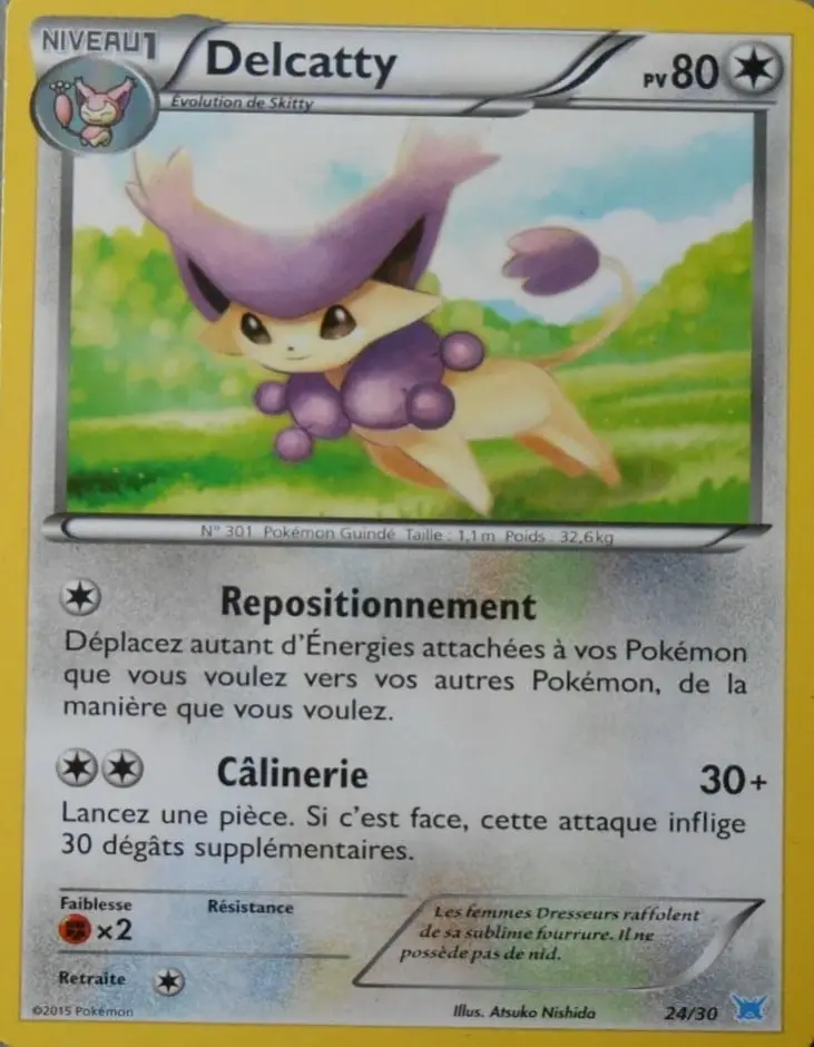 Delcatty #24 — XY Trainer Kit (Latios)