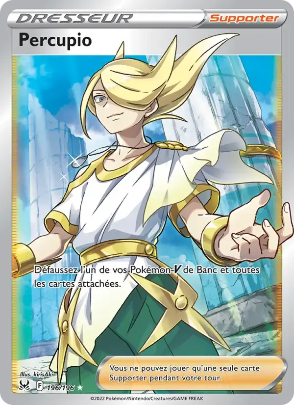 Carte Pokémon Percupio #196 — Origine Perdue