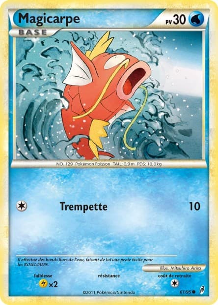 Carte Pokémon Magicarpe #61 — L'Appel des Légendes