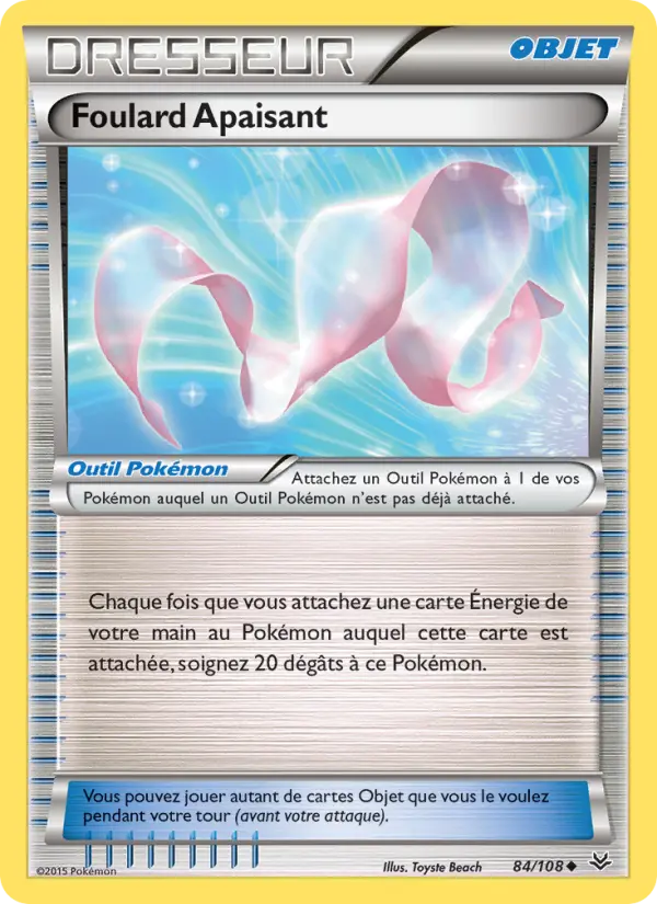 Carte Pokémon Foulard Apaisant #84 — Ciel Rugissant