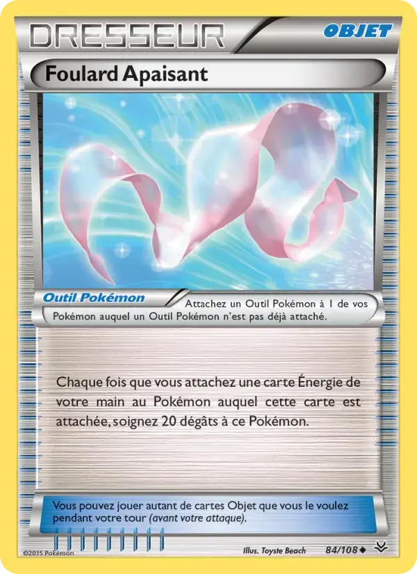 Carte Pokémon Foulard Apaisant #84 — Ciel Rugissant