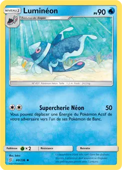 Carte Pokémon Luminéon #40 — Harmonie des Esprits