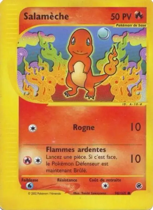 Carte Pokémon Salamèche #98 — Expédition