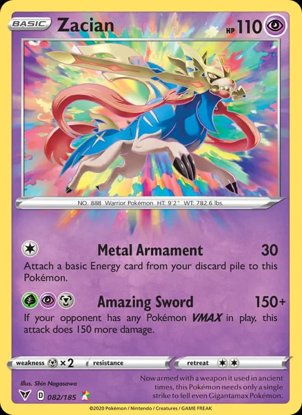 Zacian #82 — Vivid Voltage