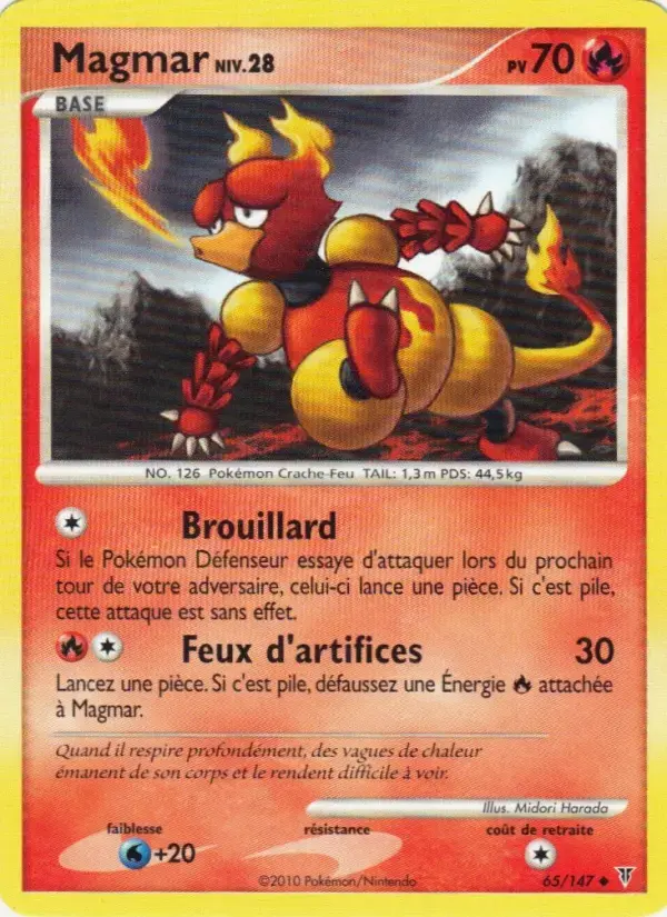 Carte Pokémon Magmar #65 — Vainqueurs Suprêmes