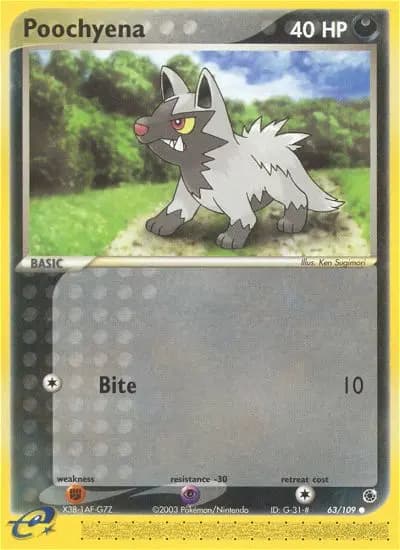 Poochyena #63 — Ruby & Sapphire