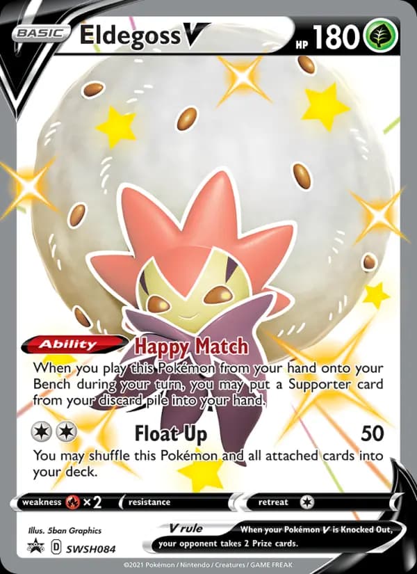 Eldegoss V #SWSH084 — Sword & Shield Promos