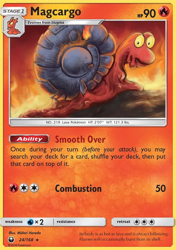 Magcargo #24 — Celestial Storm