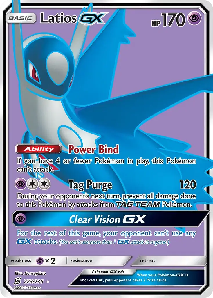 Latios GX #223 — Unified Minds