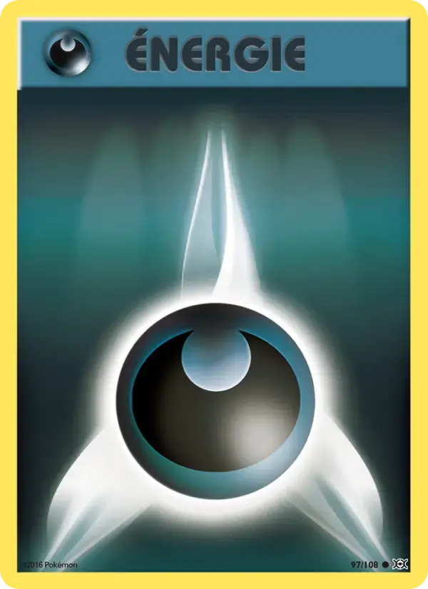 Carte Pokémon Énergie Obscurité #97 — Évolutions XY