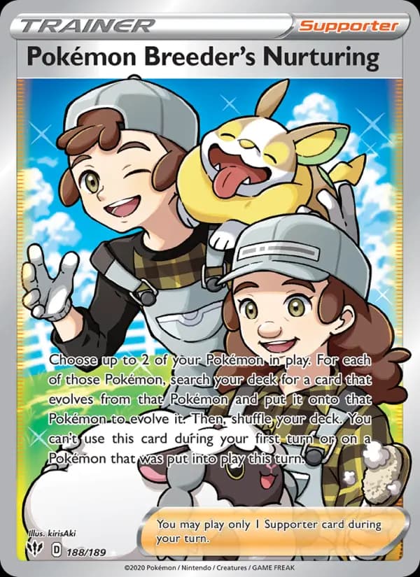 Pokémon Breeder's Nurturing #188 — Darkness Ablaze