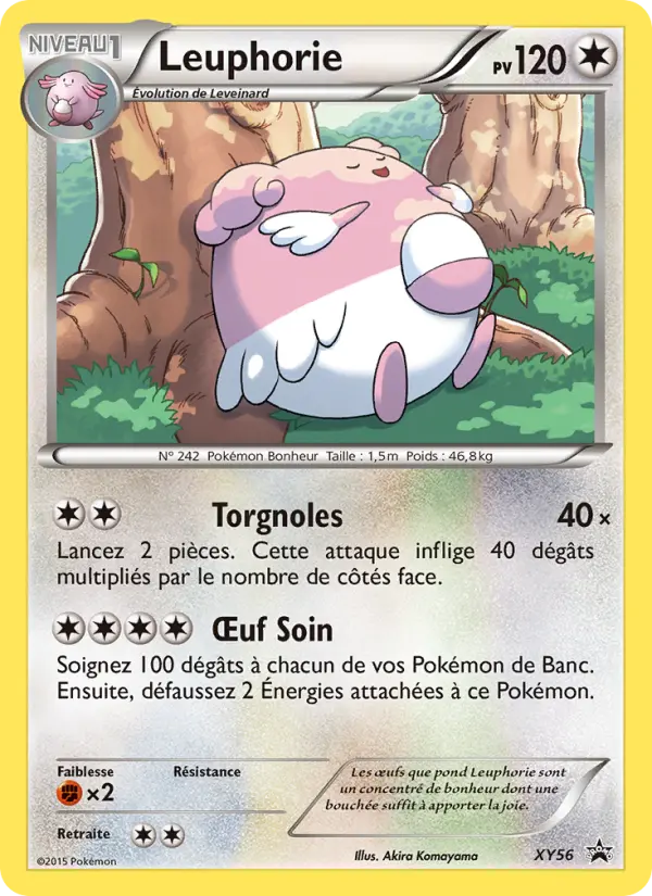 Carte Pokémon Leuphorie #XY56 — Promos X&Y
