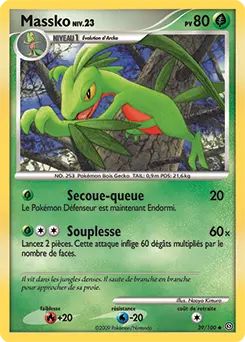 Carte Pokémon Massko #39 — Tempête