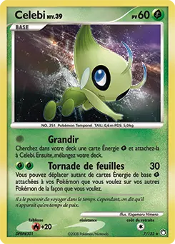 Carte Pokémon Celebi #7 — Trésors Mystérieux