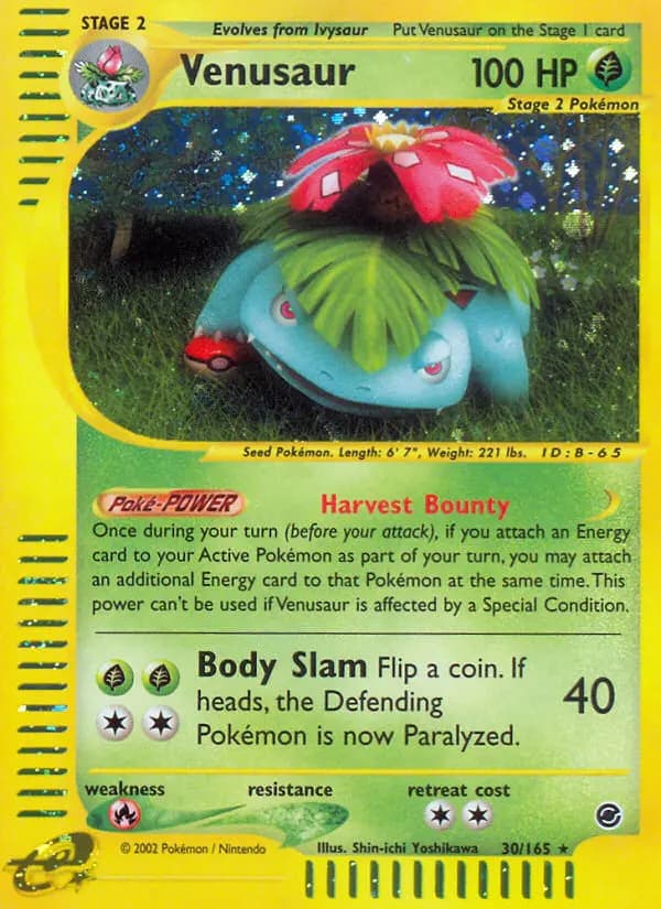 Venusaur #30 — Expedition