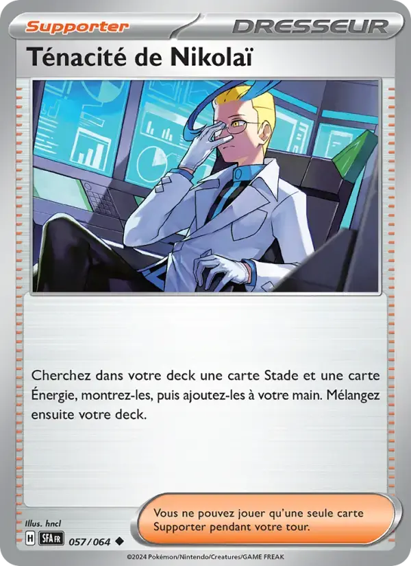 Carte Pokémon Ténacité de Nikolaï #057 — Fable Nébuleuse