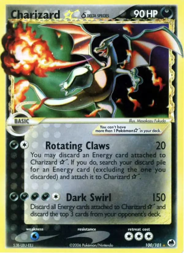 Charizard Star δ #100 — Dragon Frontiers