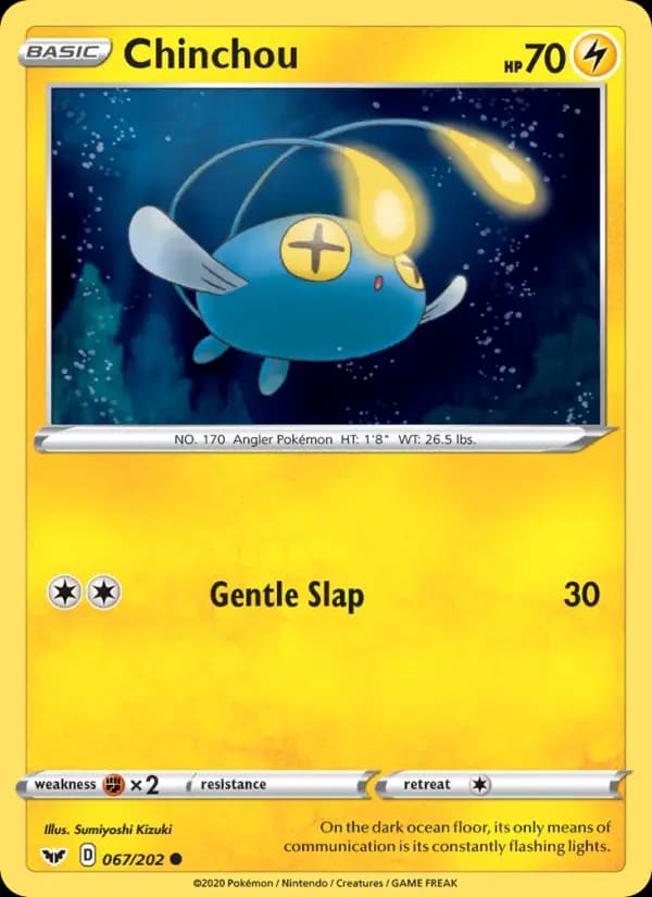 Chinchou #67 — Sword & Shield