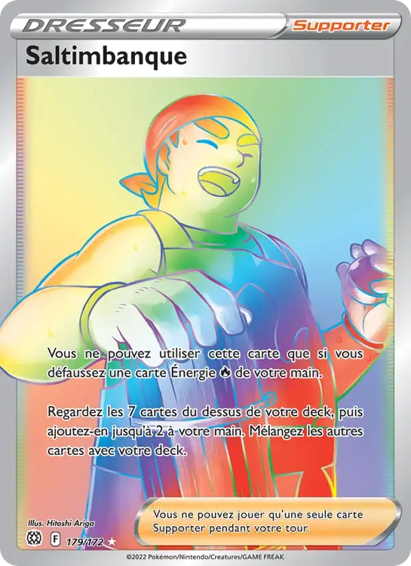 Carte Pokémon Saltimbanque #179 — Stars Étincelantes