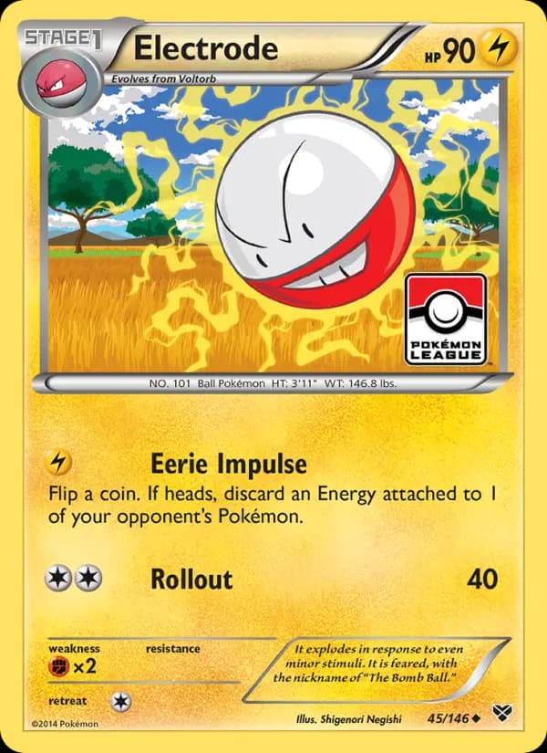 Electrode #45 — XY