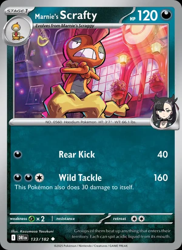Marnie's Scrafty #133 — Destined Rivals