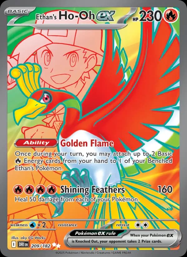 Ethan's Ho-Oh ex #209 — Destined Rivals
