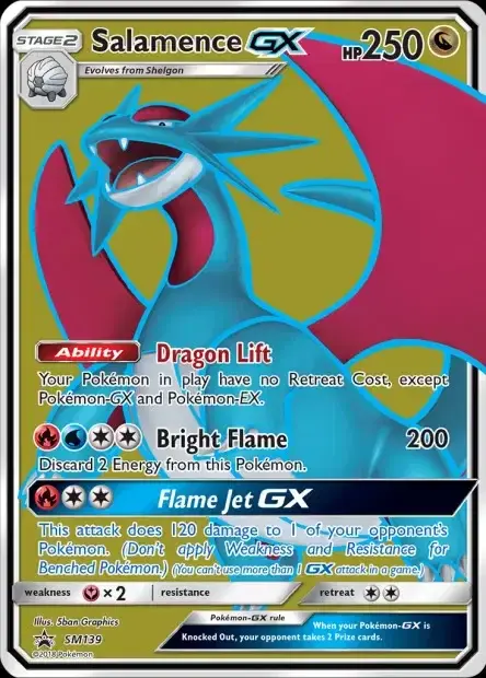 Carte Pokémon Drattak-GX #SM139 — Jumbo