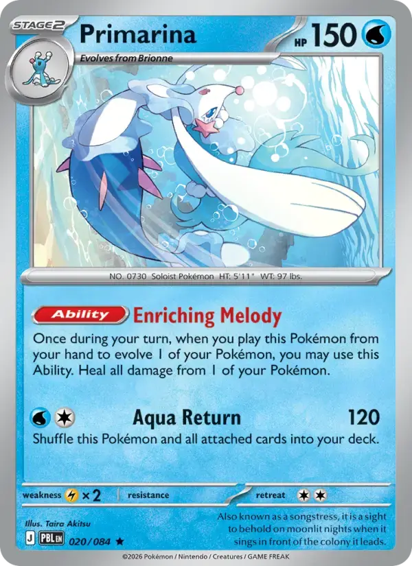 Primarina #020 — Pitch Black