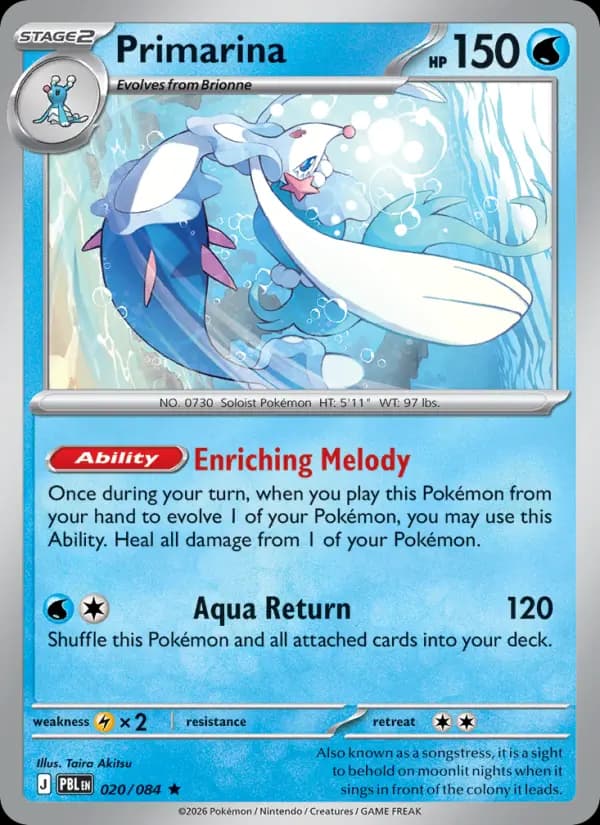 Primarina #020 — Pitch Black