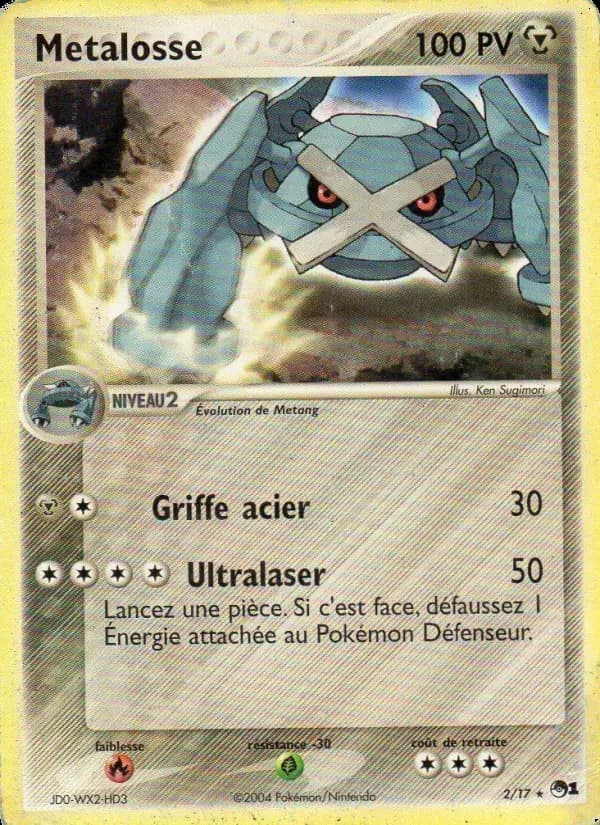 Carte Pokémon Metalosse #2 — POP 1