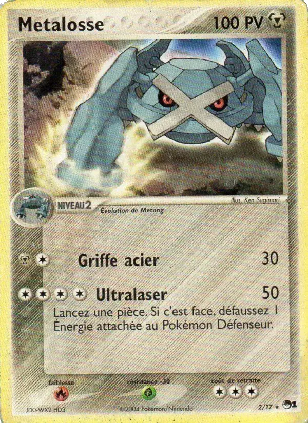 Carte Pokémon Metalosse #2 — POP 1