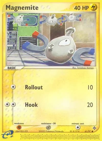 Magnemite #61 — Dragon