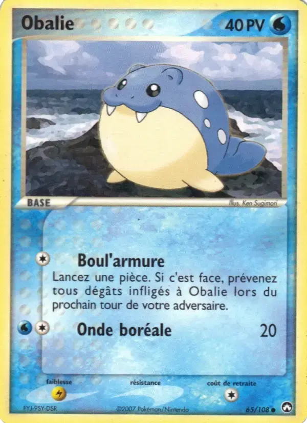 Carte Pokémon Obalie #65 — Gardiens du Pouvoir