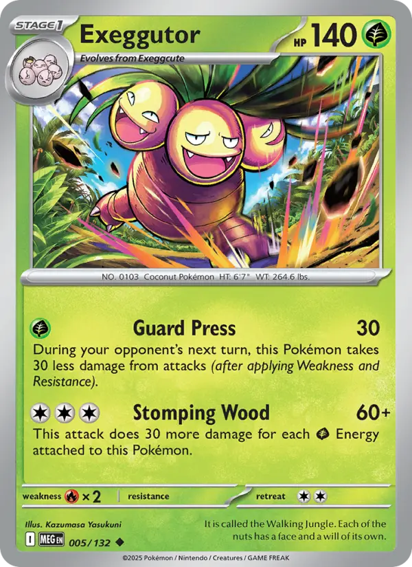 Carte Pokémon Noadkoko #005 — Méga-Évolution