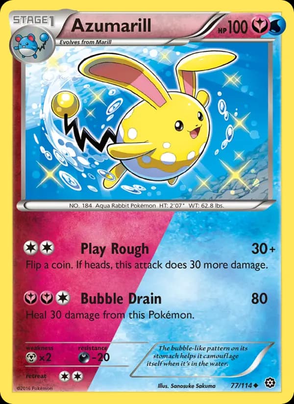 Azumarill #77 — Steam Siege